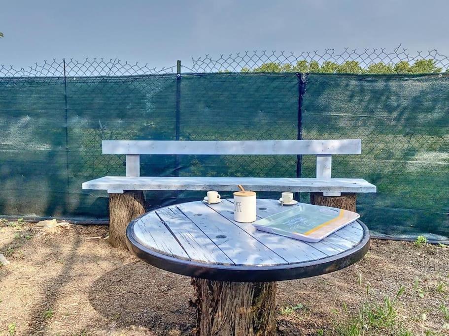 Les Penates Du Pastel - Jardin & Terrasse Apartment Villefranche-de-Lauragais Ngoại thất bức ảnh