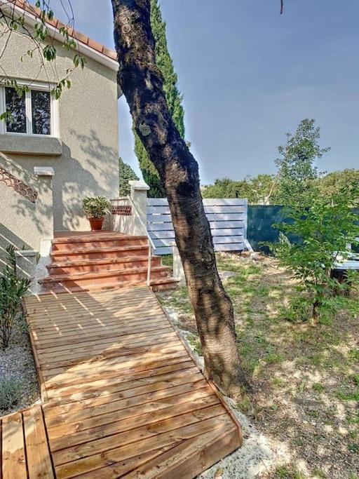 Les Penates Du Pastel - Jardin & Terrasse Apartment Villefranche-de-Lauragais Ngoại thất bức ảnh