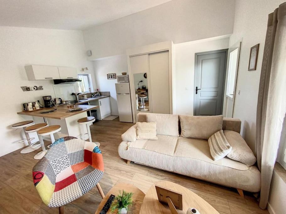 Les Penates Du Pastel - Jardin & Terrasse Apartment Villefranche-de-Lauragais Ngoại thất bức ảnh